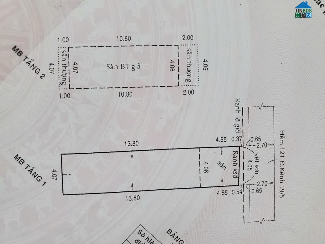 Ảnh Bán Nhà Sơn Kỳ, Tân Phú: DT 72,7 M2 (1t1l) Sẵn Sổ Hồng, Chỉ 6.7 Tỷ Tl. Lh:0932688139 3