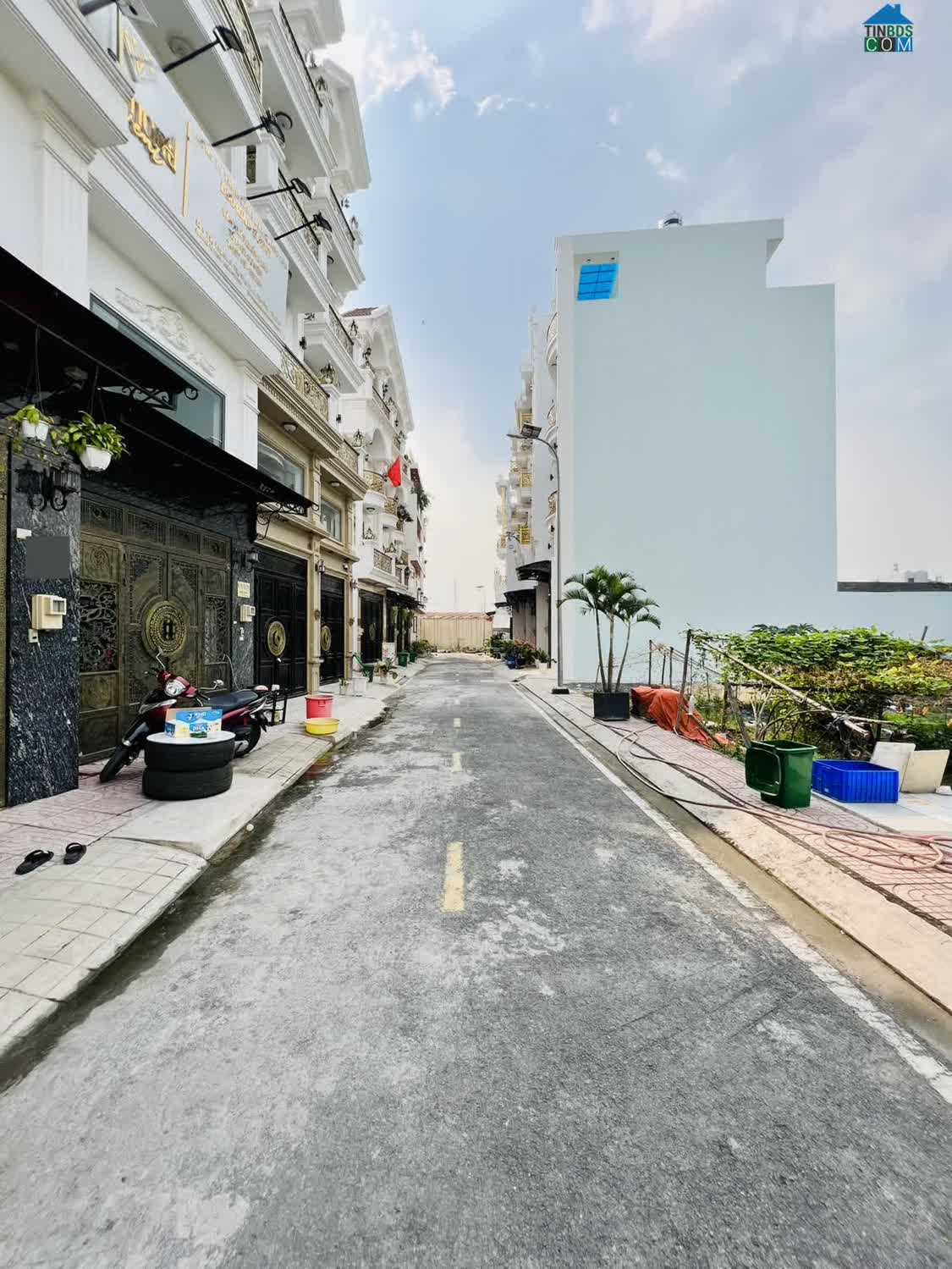 Ảnh Bán Đất Bình Tân 3 Mặt Tiền 59m2 Khu Phân Lô Đường Bình Thành Giá Tốt 3,85 Tỷ SHR 2