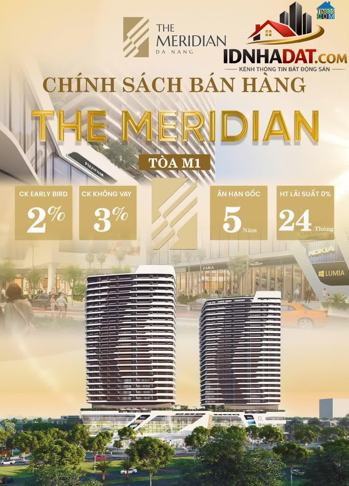 Ảnh The Meridian Đà Nẵng Sở Hữu Tiềm Năm Khai Thác Cho Thuê Cực Tốt 0