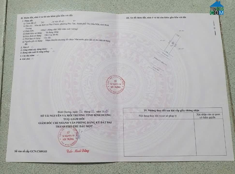 Ảnh Bán 2 Lô Đất Liền Kề Phường Phú Tân TP Hcm, DT 10x20, SHR Chỉ 6.6 Tỷ. Lh:0339947032. 1