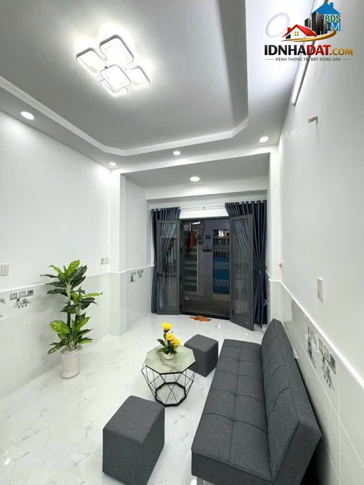 Ảnh Gần Chợ–Hẻm 3.5m Thông 27m² (3.2x8,4)–2Tầng Mới 100%–Ở Ngay Nhỉnh 3 Tỷ 3