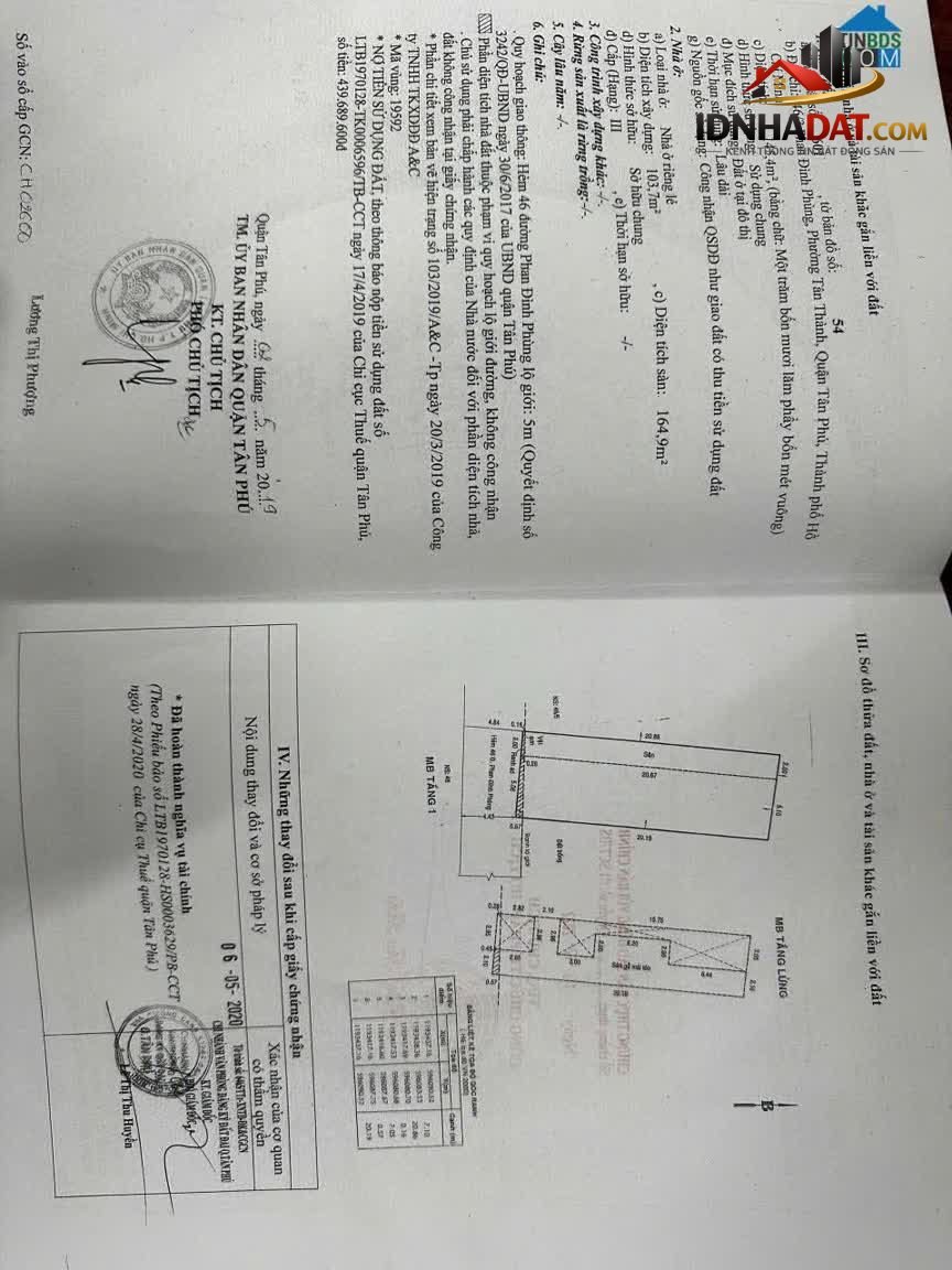 Chính Chủ Bán HXH Phan Đình Phùng, Tân Phú: DT 12x… – Bán kho xưởng Quận Tân Phú – TP Hồ Chí Minh giá 20 – 40 tỷ