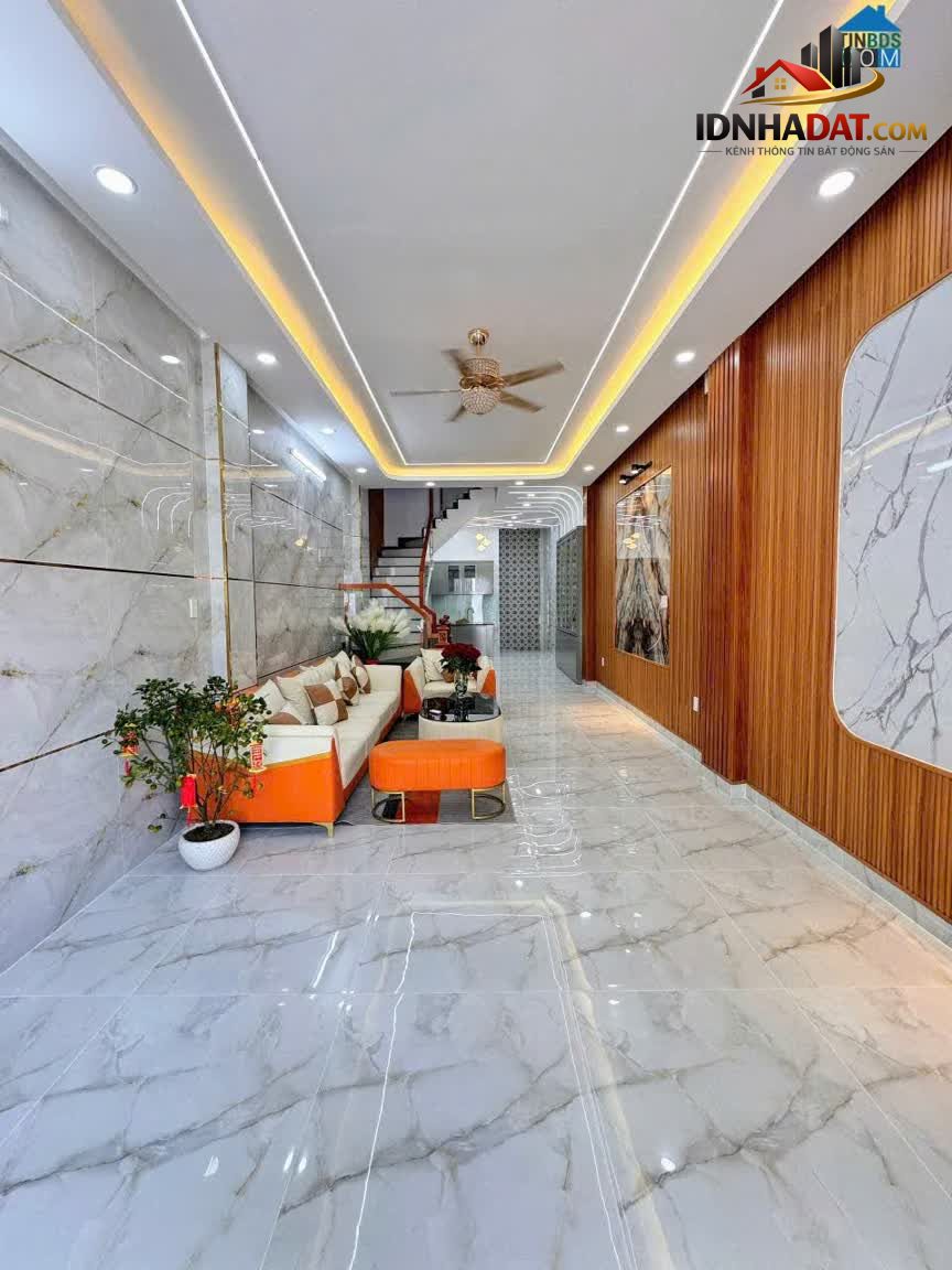 Ảnh Bán Nhà MT Đường Số 4 Ph BHHA Bình Tân 4x16m 2 lầu st đẹp Giá 6.8 tỷ tl SH riêng. 1