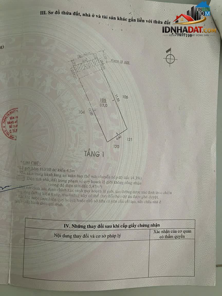 Ảnh Bán Nhà HXH Đường Phạm Văn Bạch, P.15, Q. Tân Bình - 4.7m x 13.4m - Chỉ 5.2 Tỷ 4