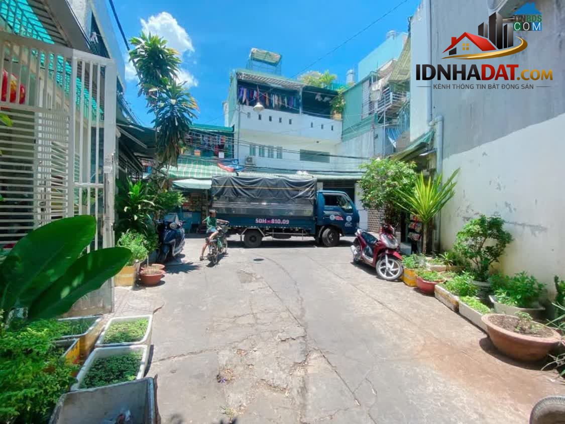 Ảnh Bán nhà hẻm 5m ÂU Cơ-ngang 5.3m-5PN-cạnh khu Bàu Cát-giá tốt 2