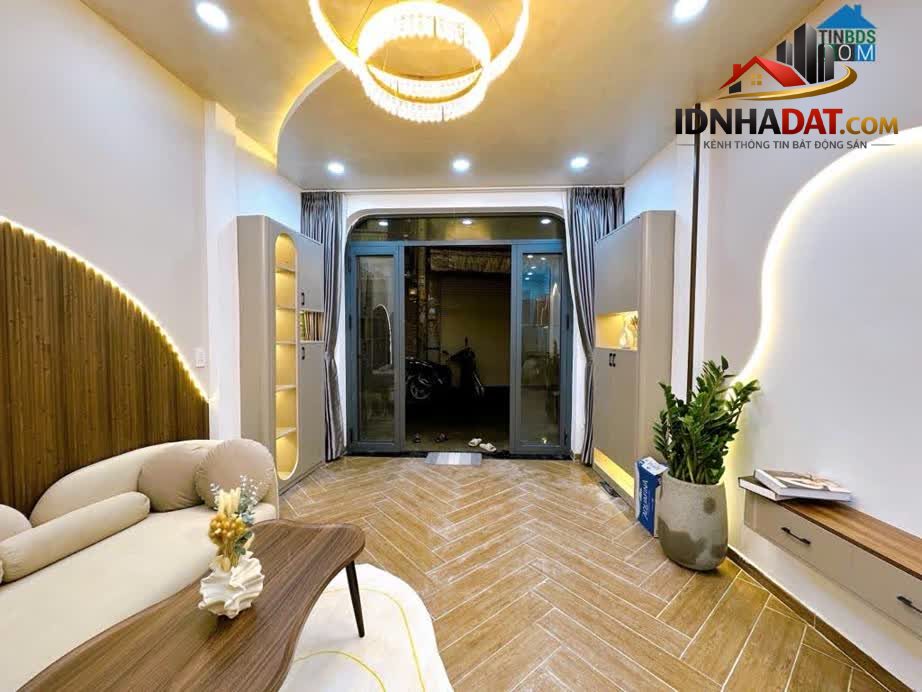 Ảnh Nhà Mới Đẹp 4 Tầng - Ngang Bề Thế 5M - Hẻm Xe Hơi 6M Tân Hoà Đông - Nội Thất Cao Cấp 68M2 Chỉ 7... 3