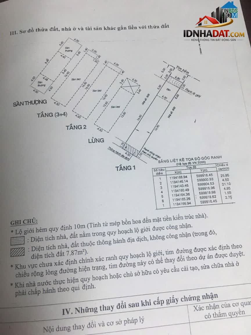 Ảnh Bán Nhà Hẻm 6m Đường Phạm Văn Hai, P.1, Tân Bình, 4.3x26m, 24.5 Tỷ 3