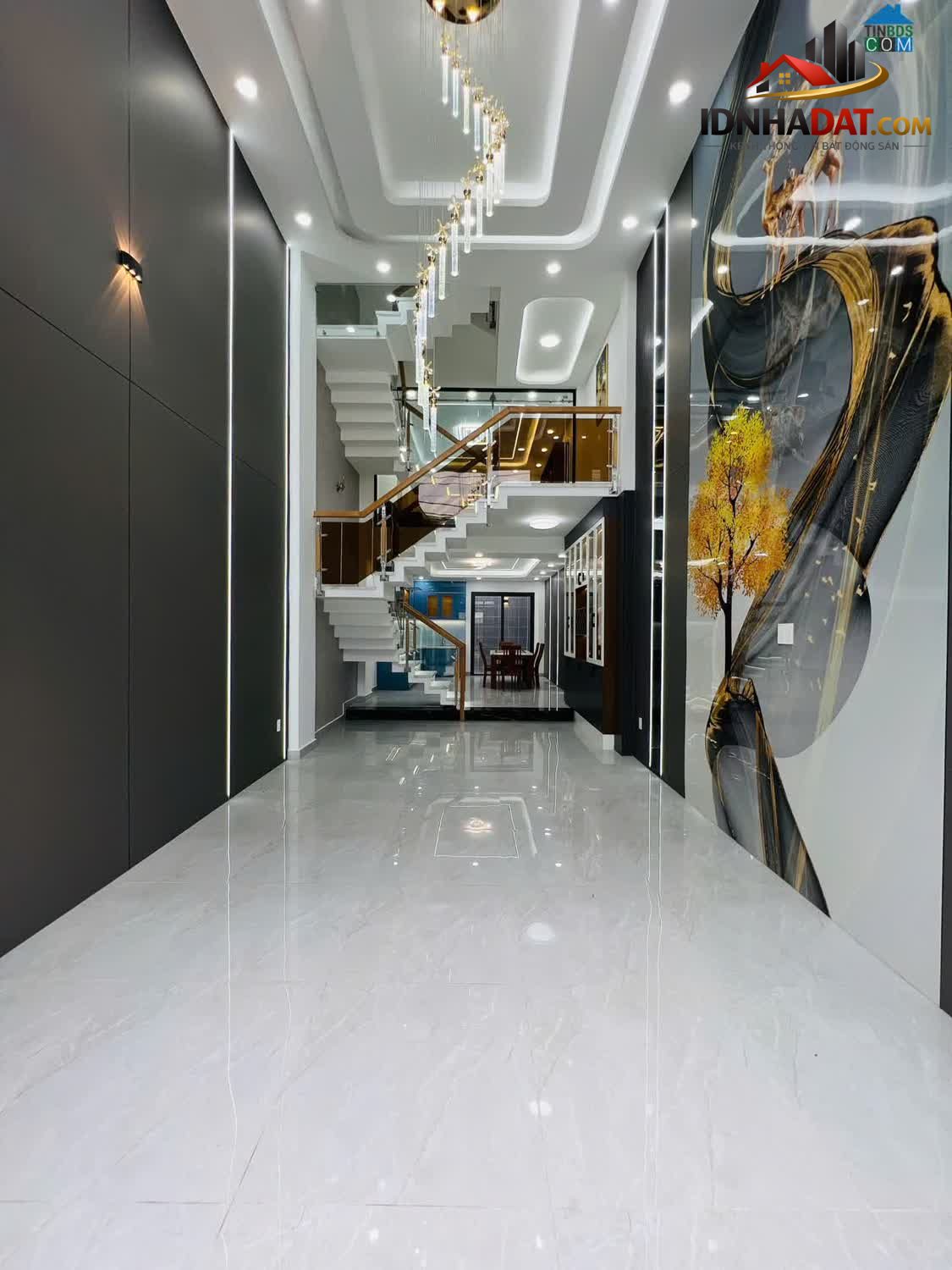 Ảnh Nhà Mẫu Đẹp Full Nội Thất Mới Xây Đường Tân Hòa Đông 75m² 5 Tầng 7.7 Tỷ SHR LH: 0813123205 1