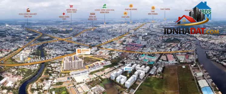 Ảnh Bán Căn Hộ Akari City - 84m2 2PN 2WC, Bình Tân 1