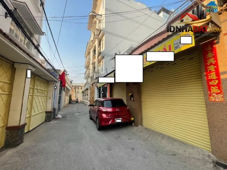 Bán nhà CN đất 60m2, Hẻm xe hơi 5m Đường Hoàng Xuân Hoành, Q. Tân Phú