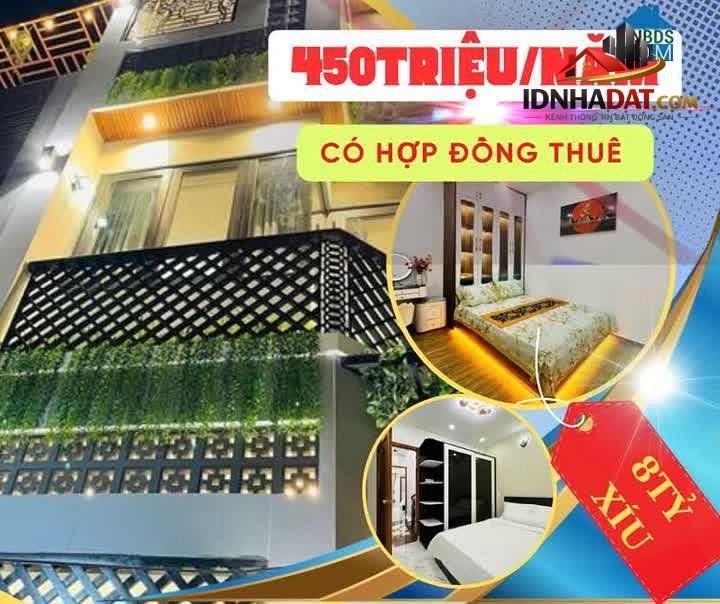 Chính chủ bán nhà 5 tầng 10 phòng gần khu Bắc Hải Tân Bình, đầy đủ nội thất!