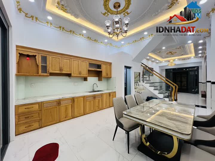 Ảnh Nhà Đẹp Mới Xây Ngay Chợ Bình Trị Đông 4 Tầng 4.4x15.5 66m2 Nở Hậu Giá Tốt 6.15 Tỷ 7