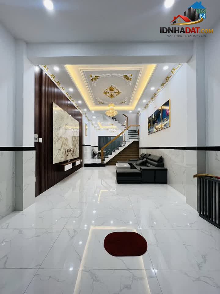 Ảnh Nhà Đẹp Mới Xây Ngay Chợ Bình Trị Đông 4 Tầng 4.4x15.5 66m2 Nở Hậu Giá Tốt 6.15 Tỷ 4