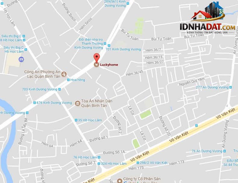 Ảnh Bán nhà gần Mã Lò, Bình Tân, 58m2, 2 tầng, hẻm 8m, giá 5.4 tỷ 8