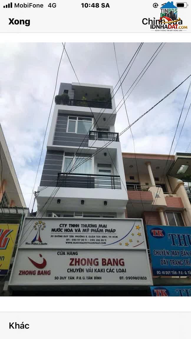 Chính Chủ Bán Mặt Tiền Duy Tân, P8, Tân Bình – Giá Tốt Chỉ 28 Tỷ!