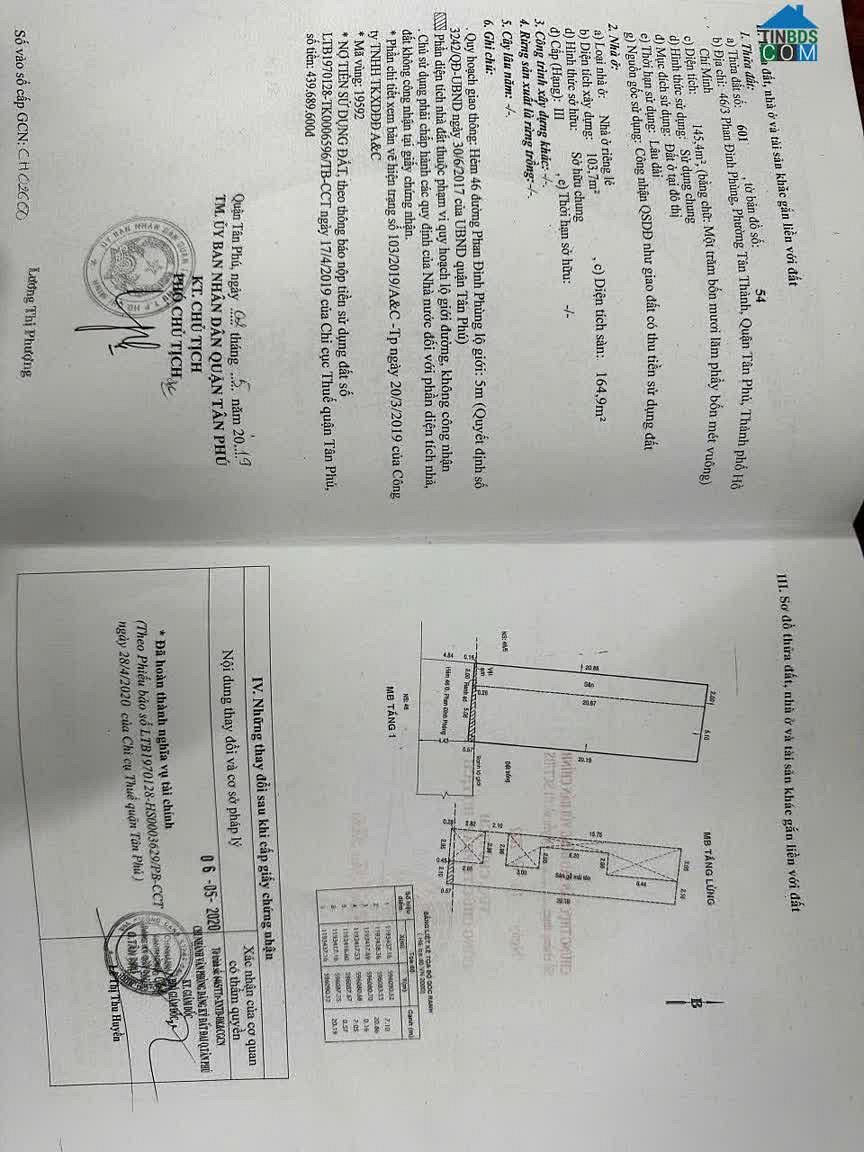Ảnh Chính Chủ Bán HXH Phan Đình Phùng, Tân Phú. DT 12x25m, Giá Tốt 24,5 Tỷ. 4