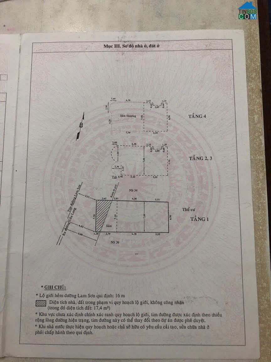 Ảnh Chính Chủ Bán Mặt Tiền Lam Sơn, Phường 2, Tân Bình: 7.2x16m, Giá 36 tỷ. 3