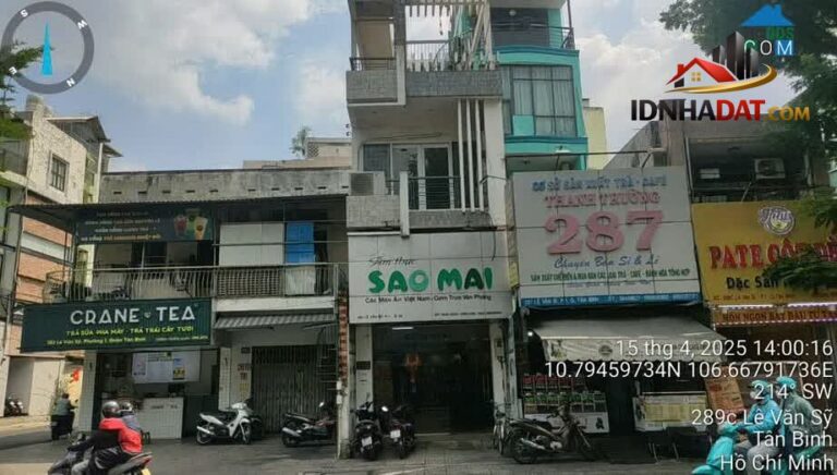 Nhà Hẻm Xe Hơi Lê Văn Sỹ – Cơ Hội Vàng Tại Tân Bình