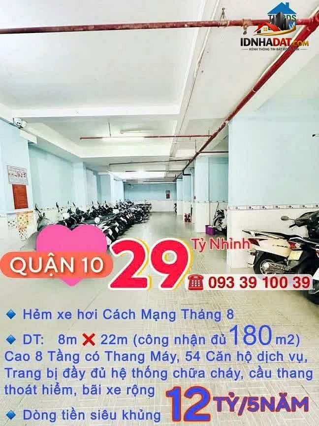 Sở hữu ngay nhà mặt phố 180m2 tại Quận 10, TP Hồ Chí Minh, giá chỉ 29 tỷ – đầu tư an toàn với dòng tiền 2 tỷ/năm!