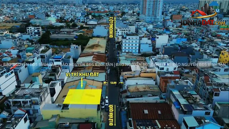 Cơ hội sở hữu lô đất mặt tiền hẻm xe tải tại Lê Văn Quới, Bình Tân!