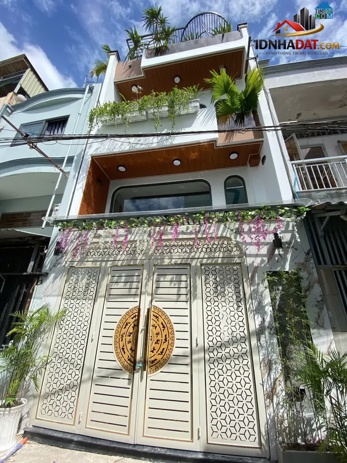 Ảnh Bán Nhà 4 Tầng 4PN 4 Wc, SHR - 4.5x13m, Gần Aeon Tân Phú - 6.65 Tỷ 0