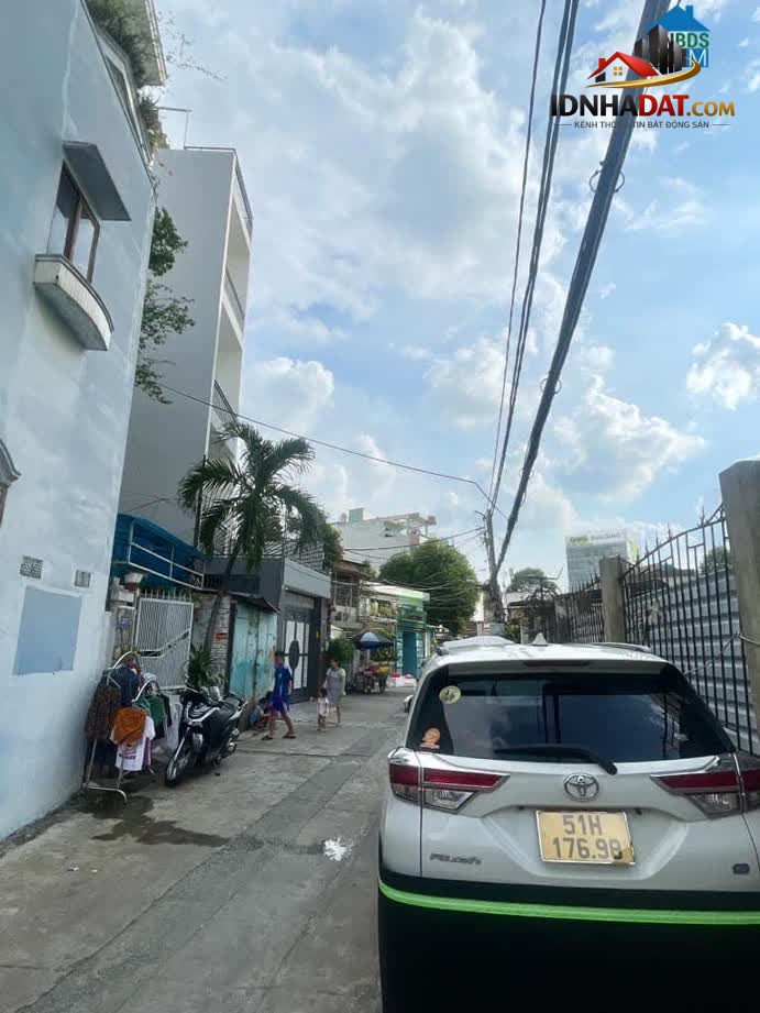 Ảnh Bán nhà 5 tầng đường Lý Thường Kiệt, hẻm thẳng 1 trục xe tải tránh, 60m2, 30m ra mặt tiền đường,... 0