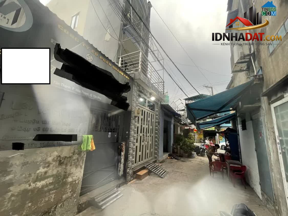 Ảnh Bán nhà DT 56m2, Hẻm xe hơi Đường Tân Thành, Q. Tân Phú 0