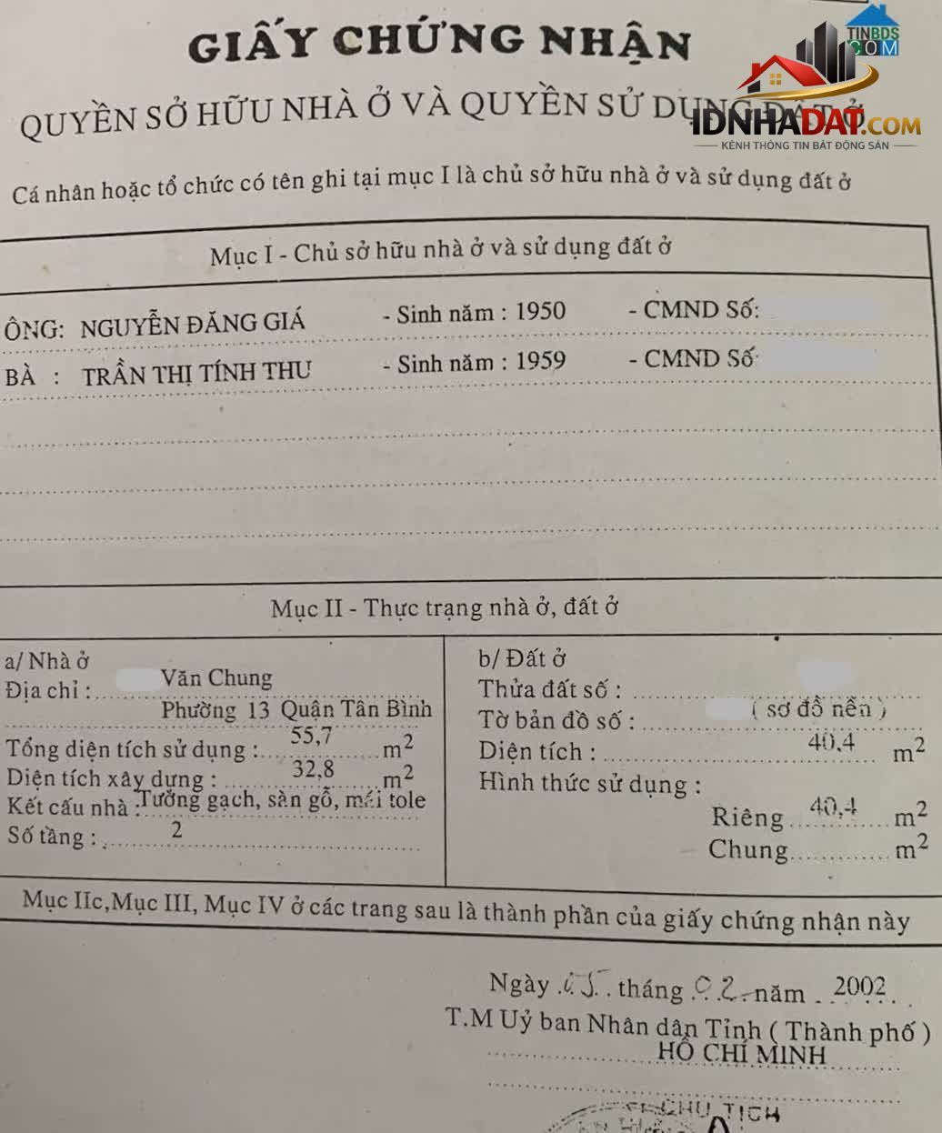 Ảnh HXH thông Văn Chung, 41m2, cho thuê 8 triệu/M, 4ty6 0
