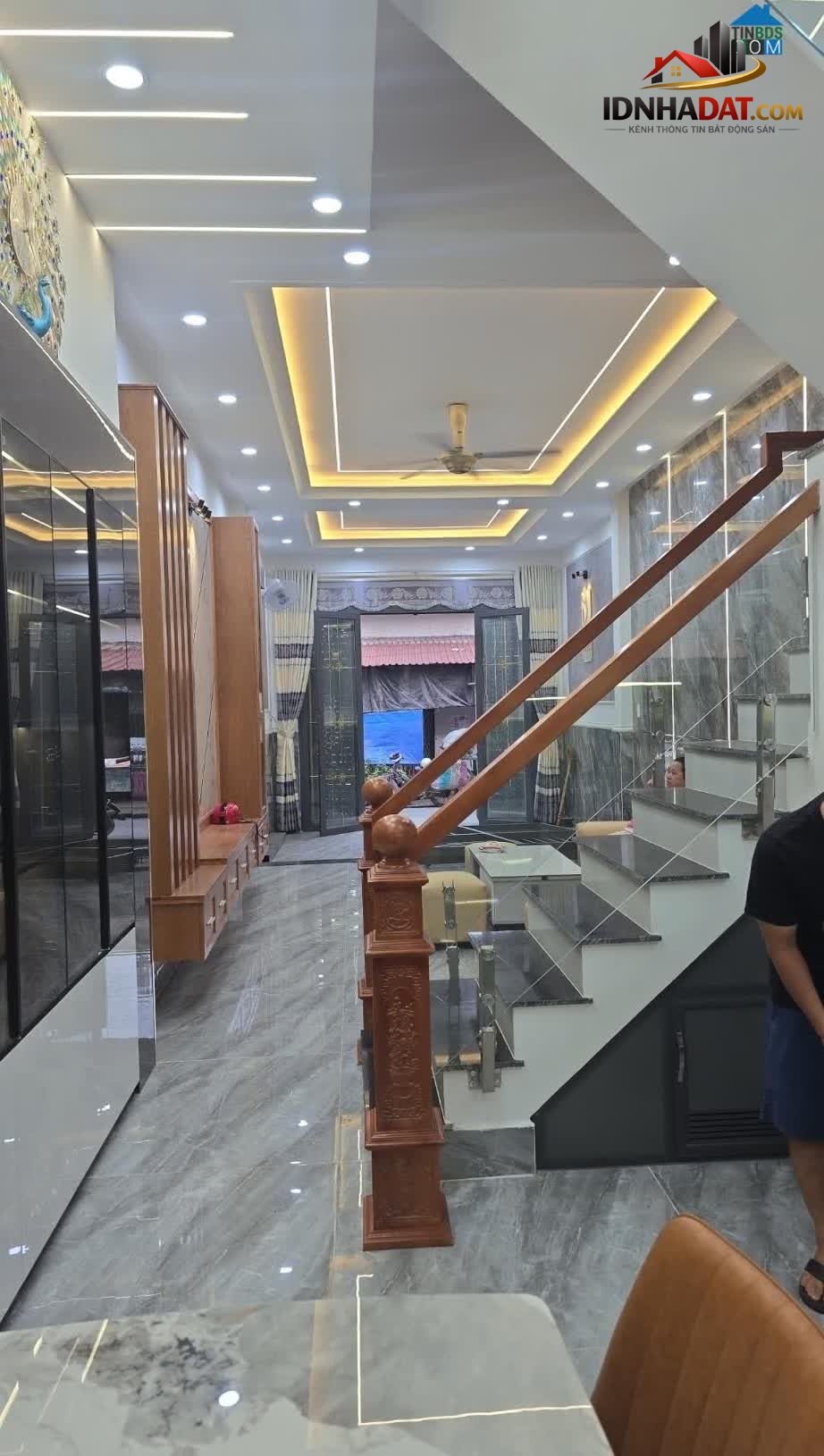 Ảnh Mặt Tiền Kinh Doanh Đẹp Lung Linh Ngay Chợ Gò Xoài - TKTQ - Mã Lò - 5 Tầng 60M2 Chỉ 6.9 Tỷ 0