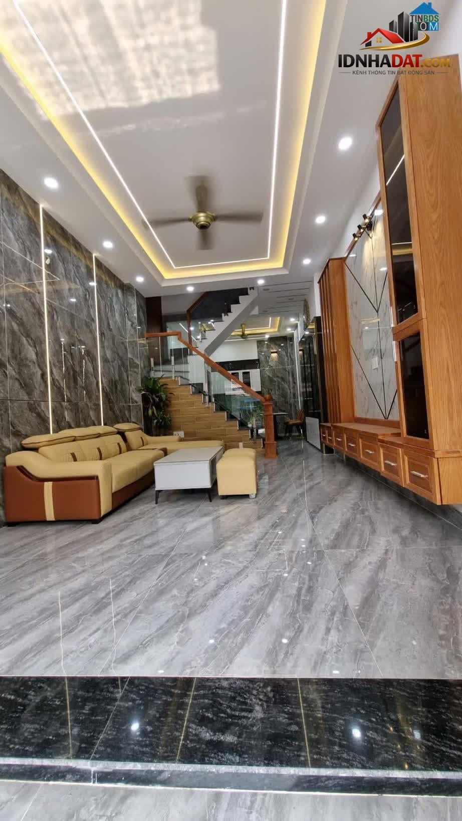 Ảnh Mặt Tiền Kinh Doanh Đỉnh Ngay Chợ Gò Xoài - TKTQ - Mã Lò - 5 Tầng 60M2 Chỉ 6.9 Tỷ TL 0