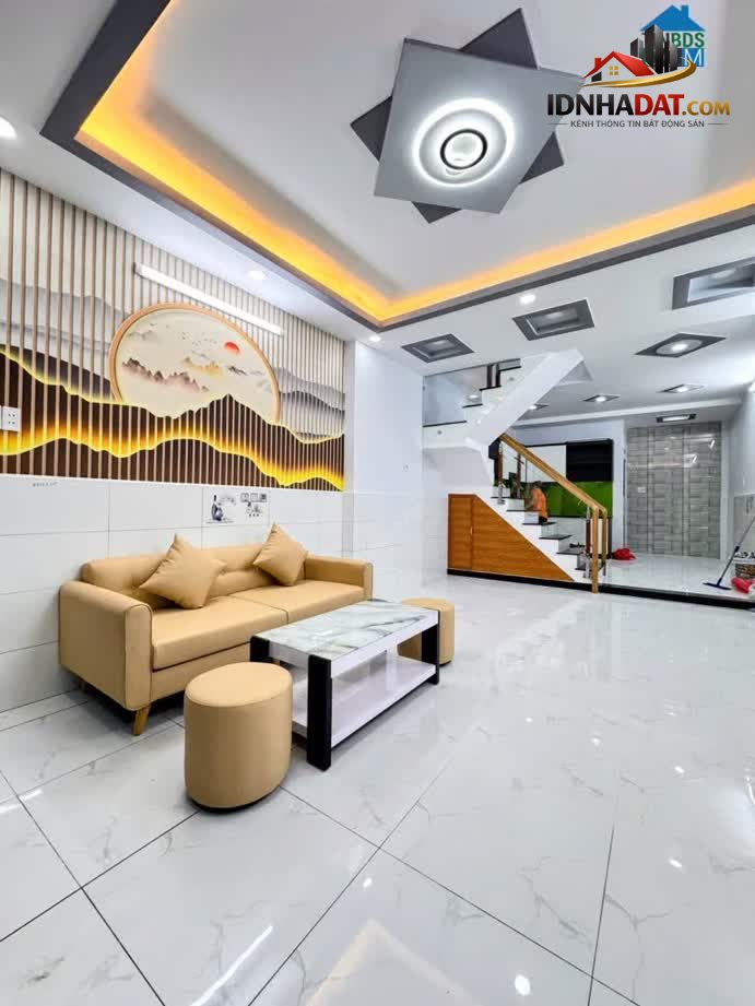 Ảnh Nhà 1/ Lô Tư, Ngay Chợ Gò Xoài, Hẻm 5M Thông, 48m2, 2 Tầng 2PN Giá Nhỉnh 4 Tỷ 0