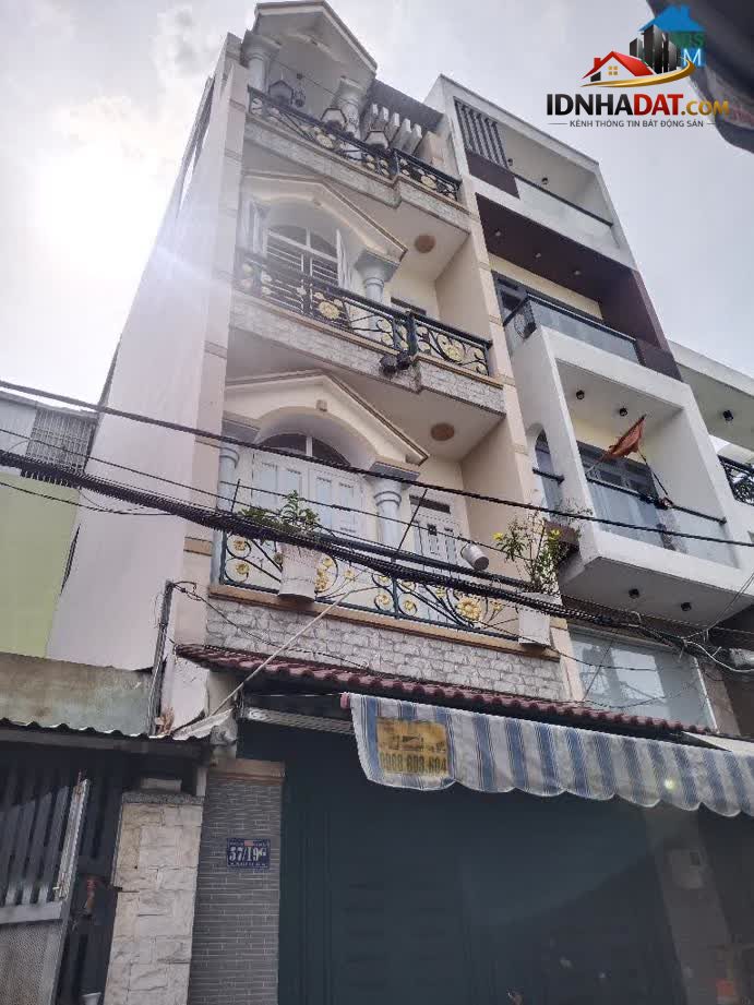 Ảnh Nhà 4 Tầng - Hẻm Xe Tải Thông Mã Lò - Gò Xoài - Tân Kỳ Tân Quý - 46M2 - SHR Giá 5.15 Tỷ 0