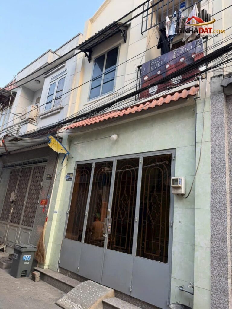 Nhà xinh sổ hồng riêng 1 lầu Hiệp Thành 26 – Bán nhà trong ngõ, hẻm – Quận 12 – TP HCM – Diện tích 17m2 – Giá 2.29 tỷ
