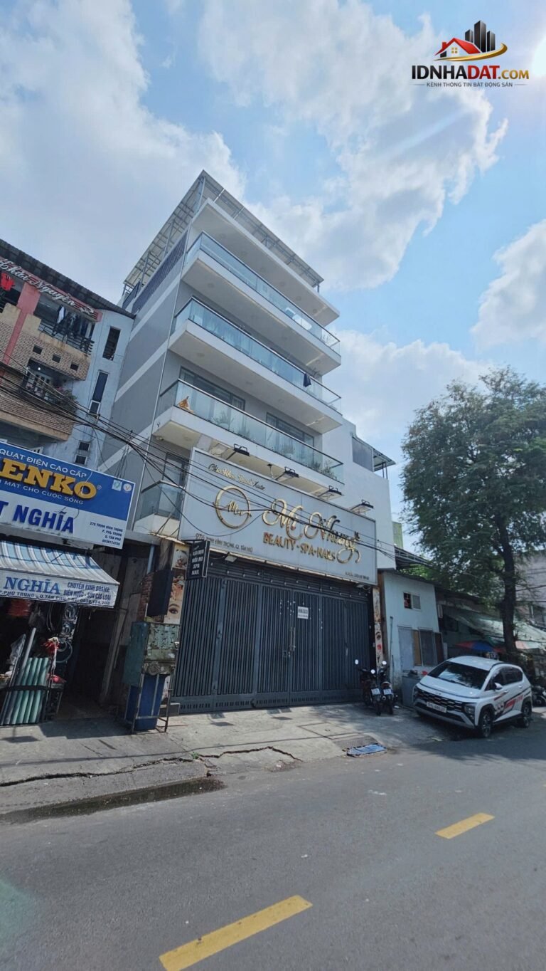 Biệt thự mặt tiền 276 Trịnh Đình Trọng 5 tầng thang máy 800m² sử dụng chỉ 42 tỷ