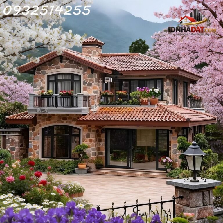 Biệt thự view thăng long – 2 mặt tiền – trung tâm cẩm lệ – Diện tích 240m2 – giá 20.5 tỷ