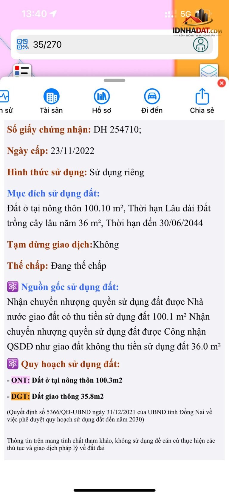 Chính chủ bán gap đất nền di an binh duong gia tot 78,4 m2 3,3 ty – Bán đất – Thành phố Dĩ An – Tỉnh Bình Dương – Diện tích 78.4m2 – Giá 3.3 tỷ