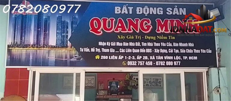 Bất ngờ cơ hội vàng đầu tư thông minh : mtkd 12m cực đỉnh phường Tân Quý, quận Tân Phú, – 98m2 –