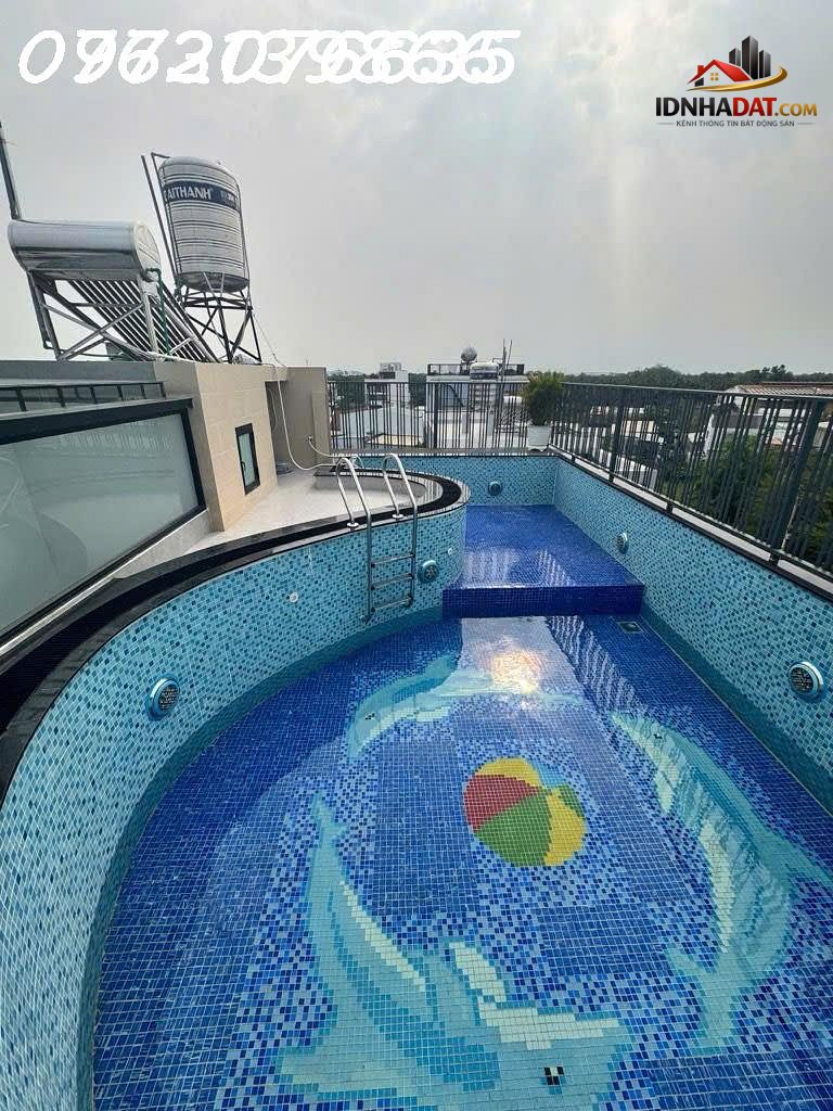 Hơn 9 tỷ – Biệt thự cao cấp có hồ bơi – Thang máy – Ngang 7 x 14 – Đường Nguyễn Hữu Thọ – Gần KDC Zeit