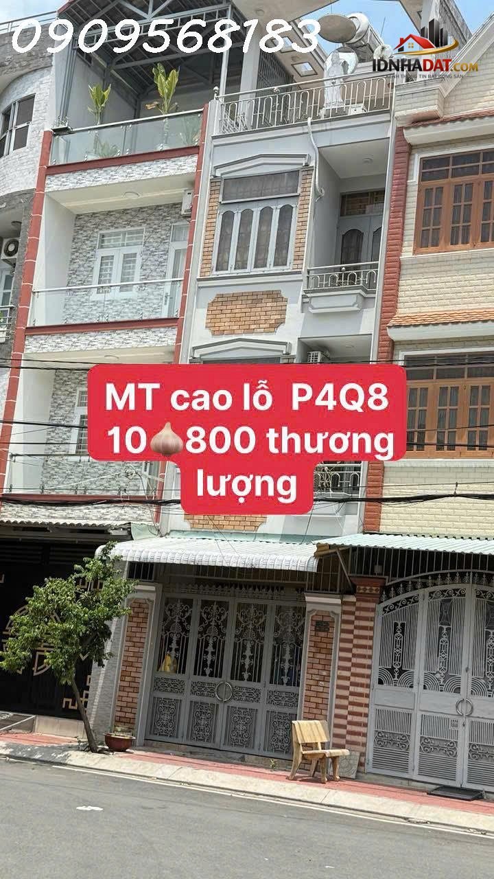 Bán nhà mặt tiền cao lỗ, q8 – giá chỉ 10,8 tỷ [Bán nhà mặt phố] – [Quận 8] – [TP Hồ Chí Minh] – Diện tích 64m2 – Giá 10.8 tỷ