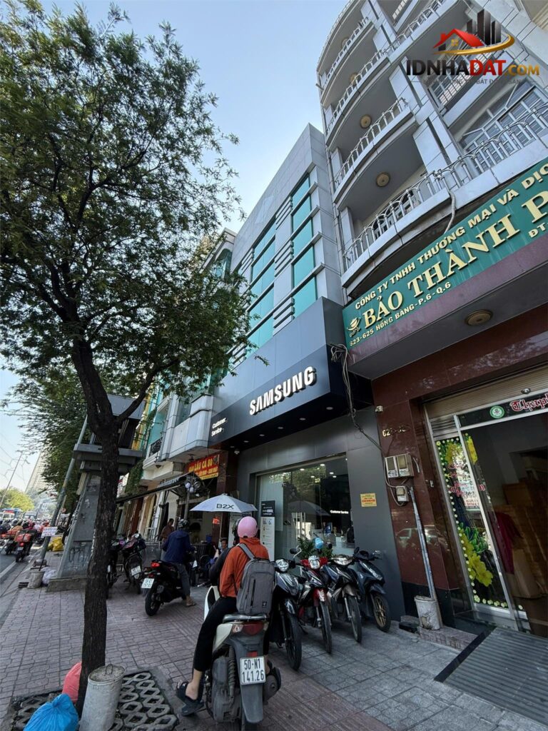 Bán nhanh giá về 37 tỷ – vị trí – đơn vị thuê thương hiệu – siêu phẩm mặt tiền Hồng Bàng