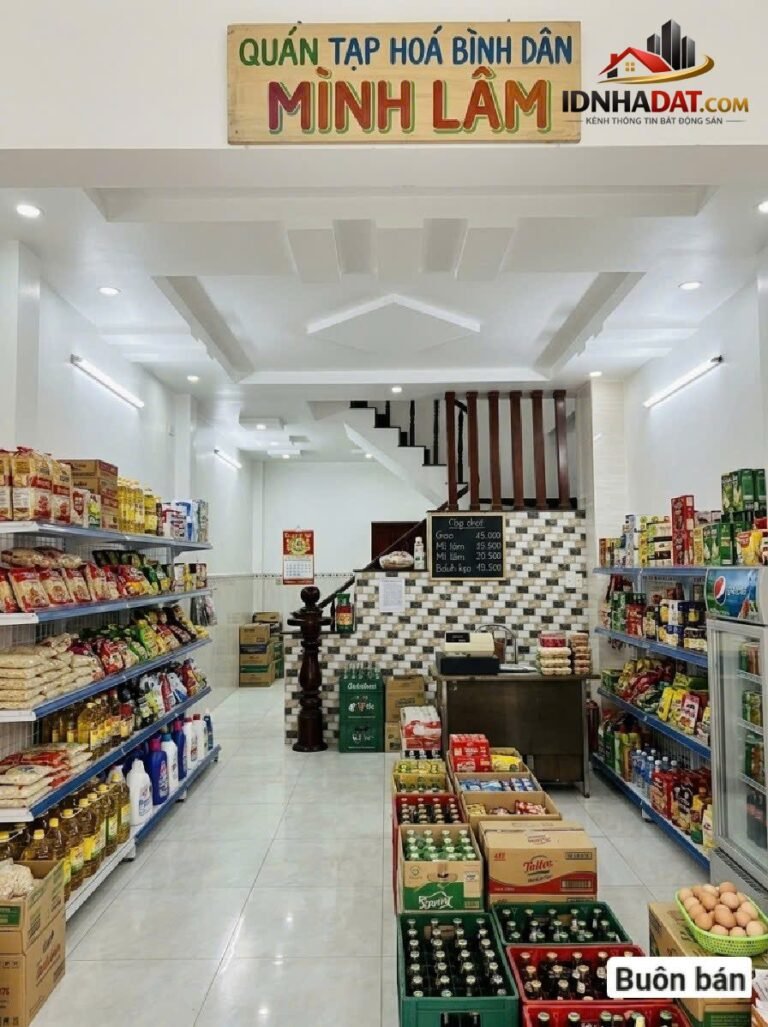 Bán nhà hxh 6m liên khu 4-5, bhhb, bình tân – 4x12m – buôn bán nhỏ – 4.25 tỷ