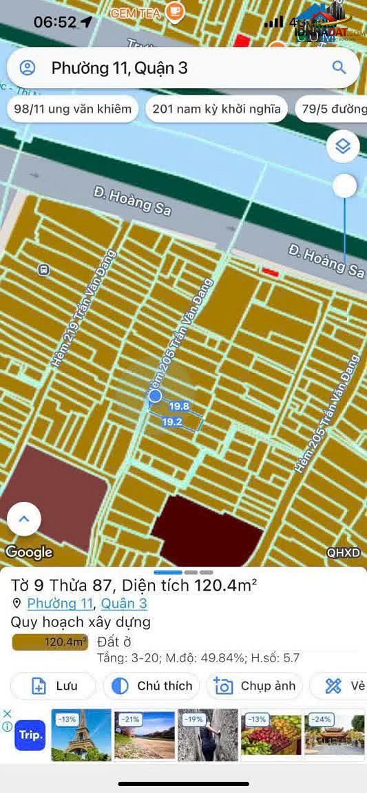 Bán nhà riêng Phường 11 Quận 3 Thành Phố Hồ Chí Minh diện tích 120 m² giá 18.5 tỷ