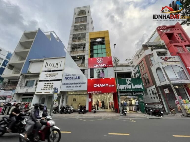 Bán nhà mặt phố Đường Nguyễn Trãi Quận 5 Thành Phố Hồ Chí Minh – Diện tích 105 m² – Giá 55 tỷ