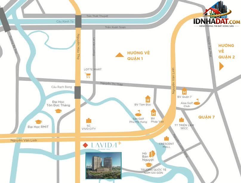Bán căn hộ chung cư Đường Nguyễn Văn Linh – Phường cũ Tân Phong Quận 7 – Thành phố Hồ Chí Minh 37 m² 2.6 tỷ