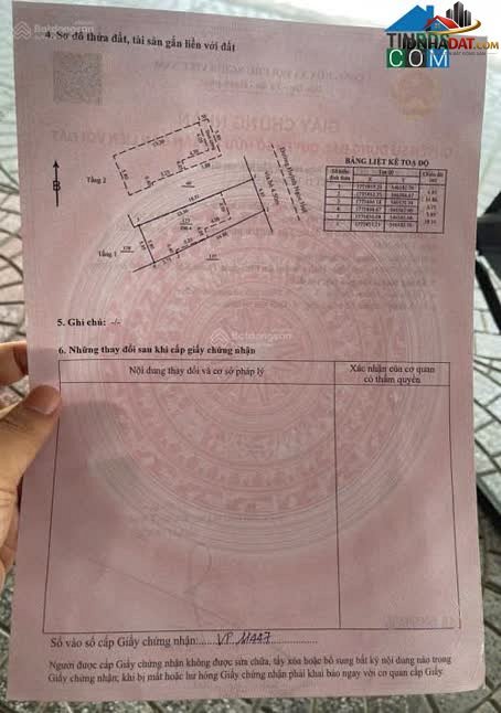 Bán nhà đất Đường Huỳnh Ngọc Huệ – Phường cũ Thanh Khê – Thành phố Đà Nẵng – Diện tích 104 m² – Giá 8.222 tỷ