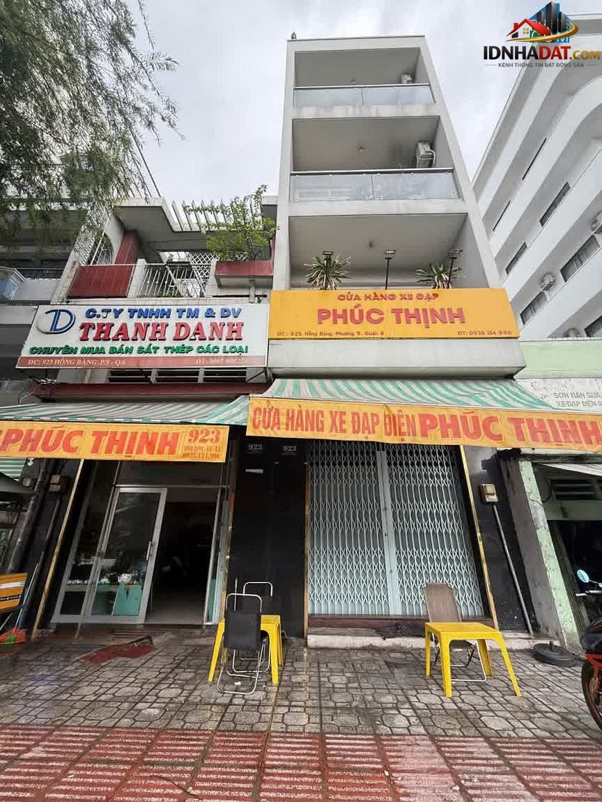 Bán nhà đất Đường Hồng Bàng – Phường cũ P9 Quận 6 – Thành phố Hồ Chí Minh 113 m² 29.5 tỷ