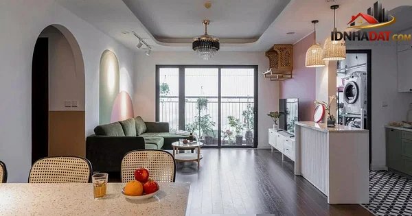 Căn hộ xanh bơ dịu dàng: Thiết kế độc đáo cho cuộc sống tươi đẹp
