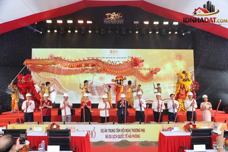 Công Trình Trung Tâm Hội Nghị Thương Mại và Du Lịch Quốc Tế 2.110 tỷ đồng tại Hải Phòng
