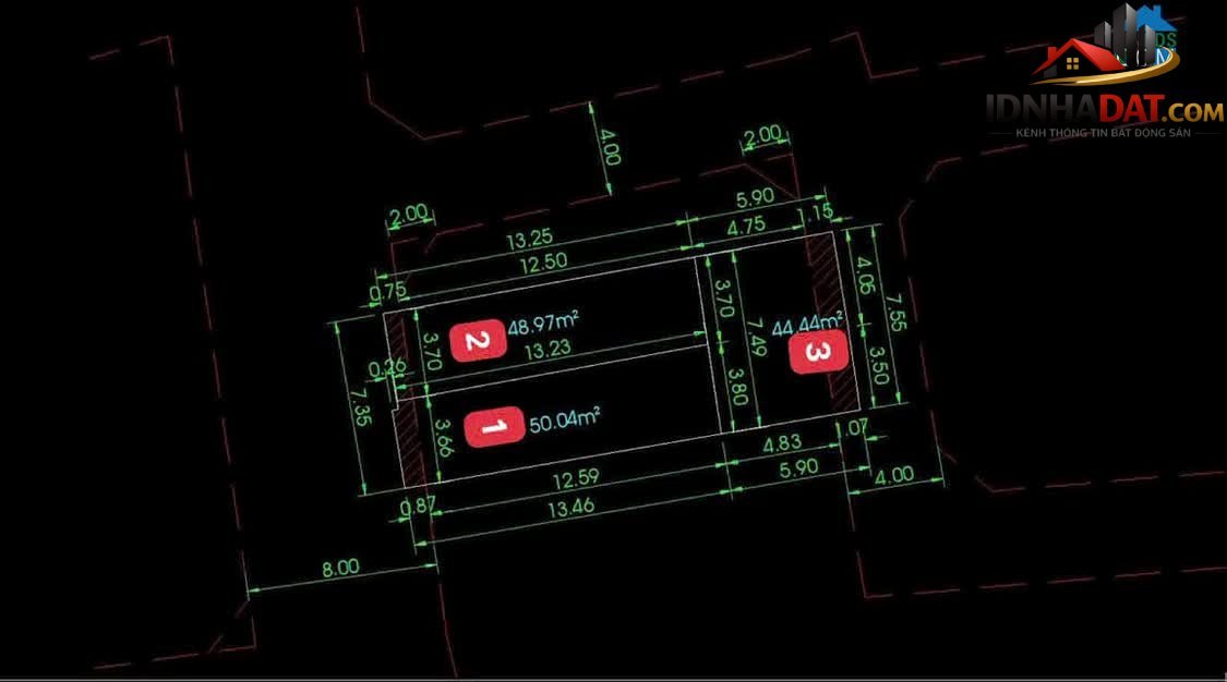 Bán đất đường Âu Cơ – Quận Tân Bình – Thành phố Hồ Chí Minh – 50m² – 7.2 tỷ