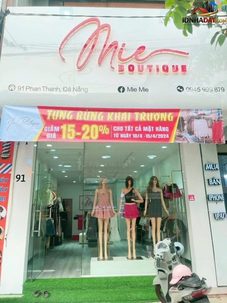 Bán loại bất động sản khác Đường Phan Thanh – Phường cũ Thạc Gián Quận Thanh Khê – Thành phố Đà Nẵng 50m² 180 triệu